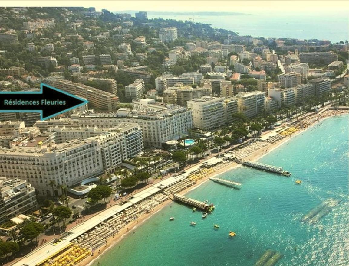 Residences Fleuries - Behind Cannes Croisette Bvd Екстериор снимка